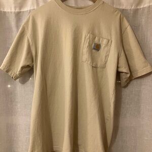 Carhartt Men's Tan Pocket T-Shirt